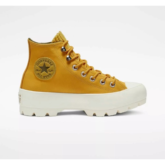 yellow gore tex converse